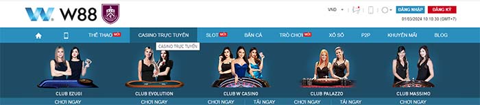 casino trực tuyến W88